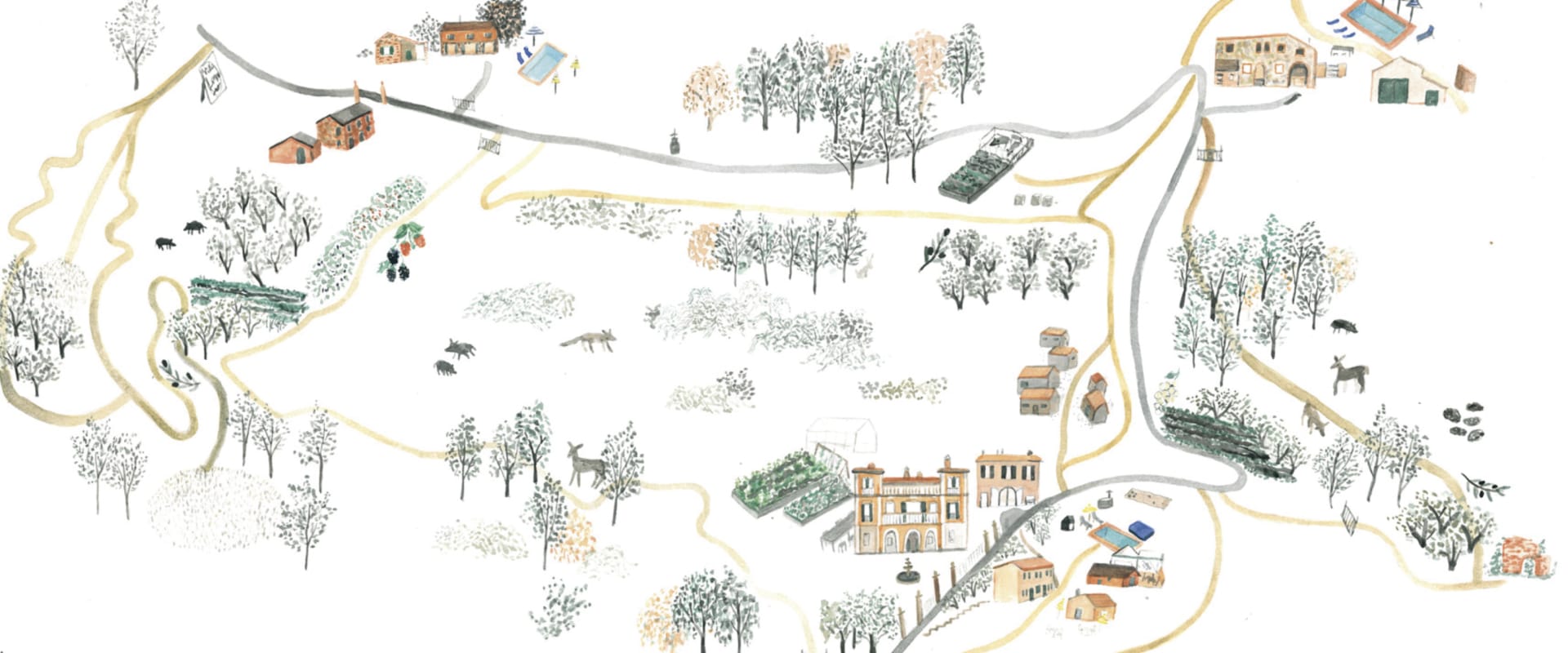 Villa Lena Map