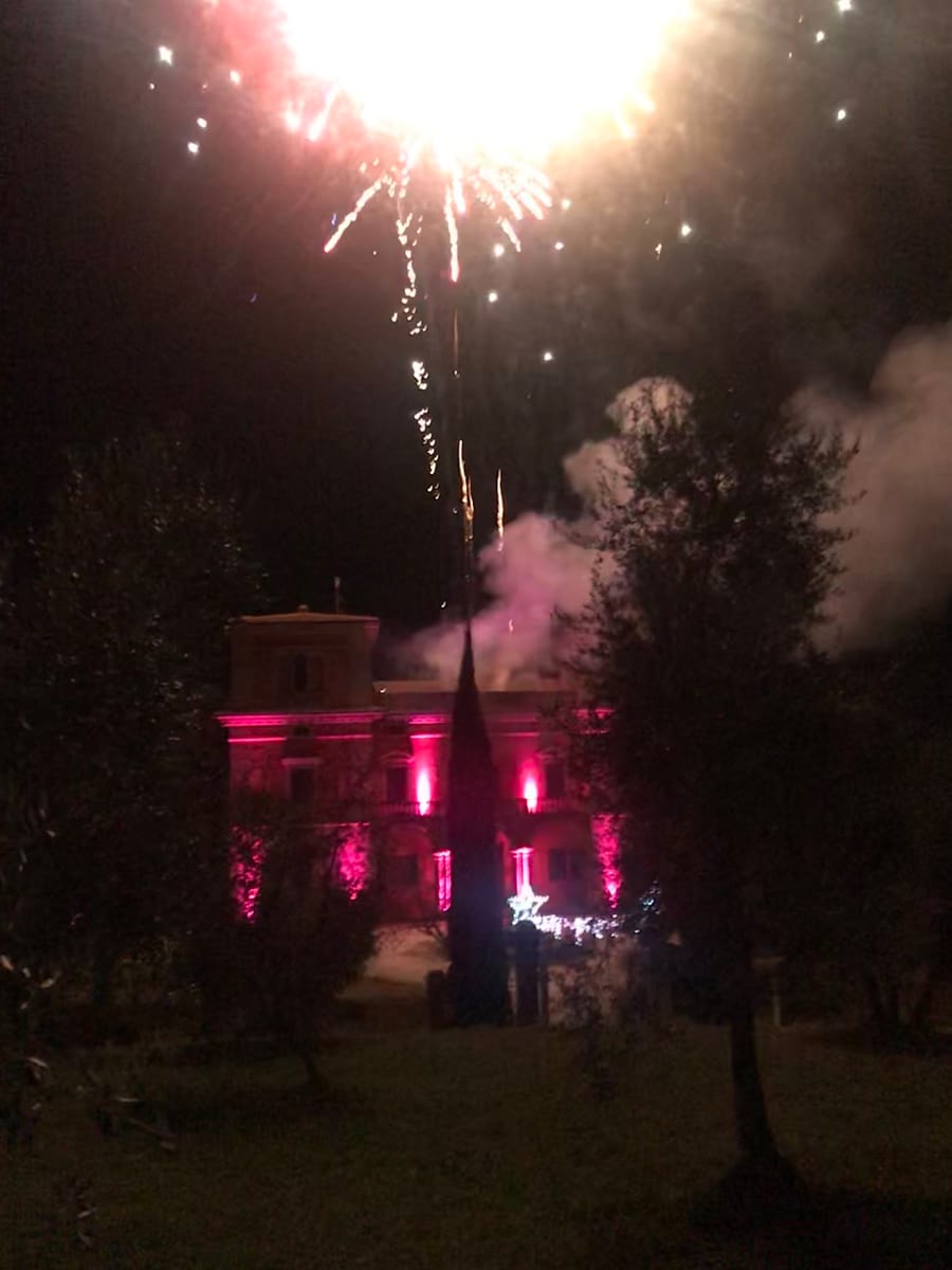 Villa Lena NYE 2020 Fireworks