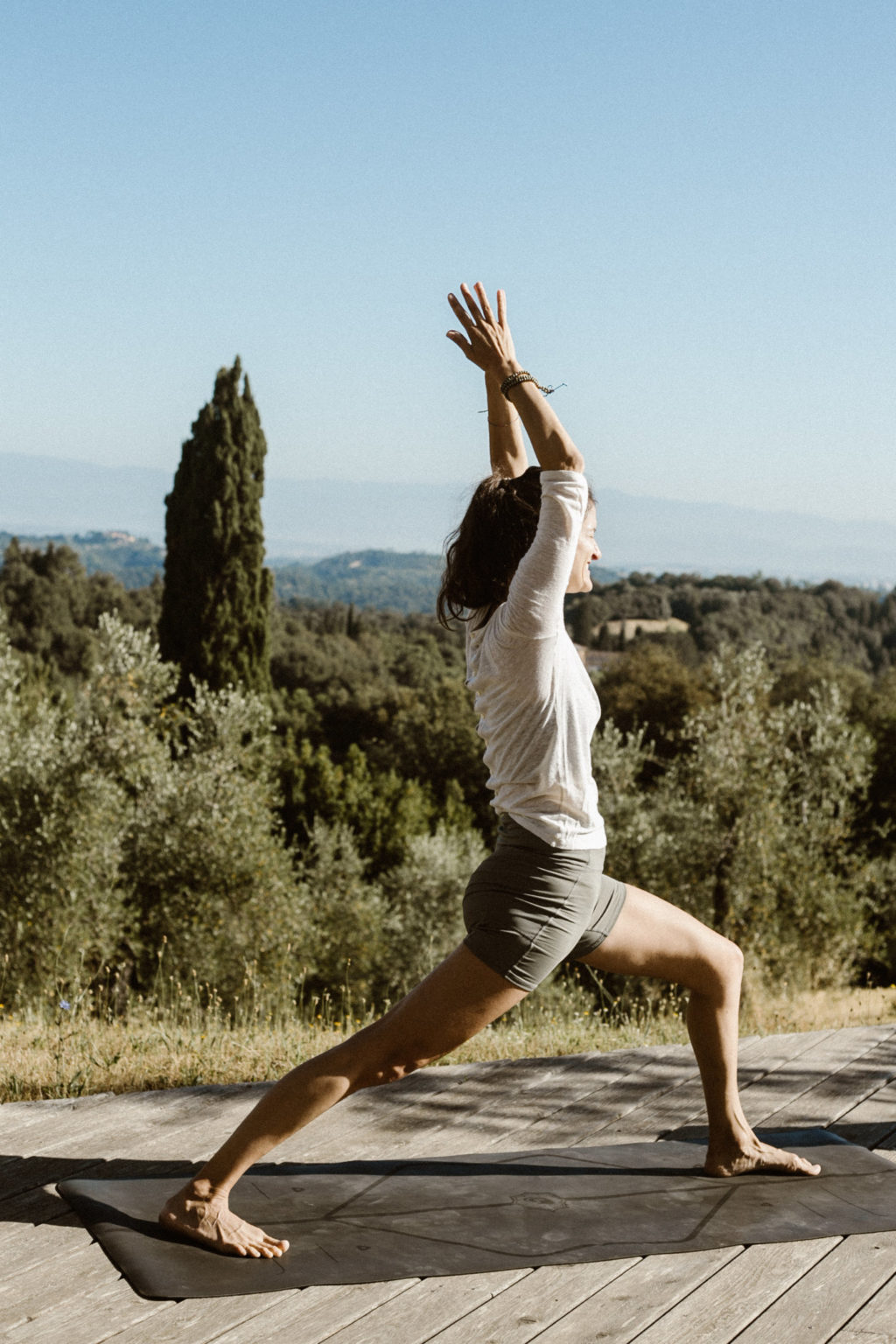 Gina Spinelli Villa Lena Creative Retreat Summer 2021 Yoga Deck 8