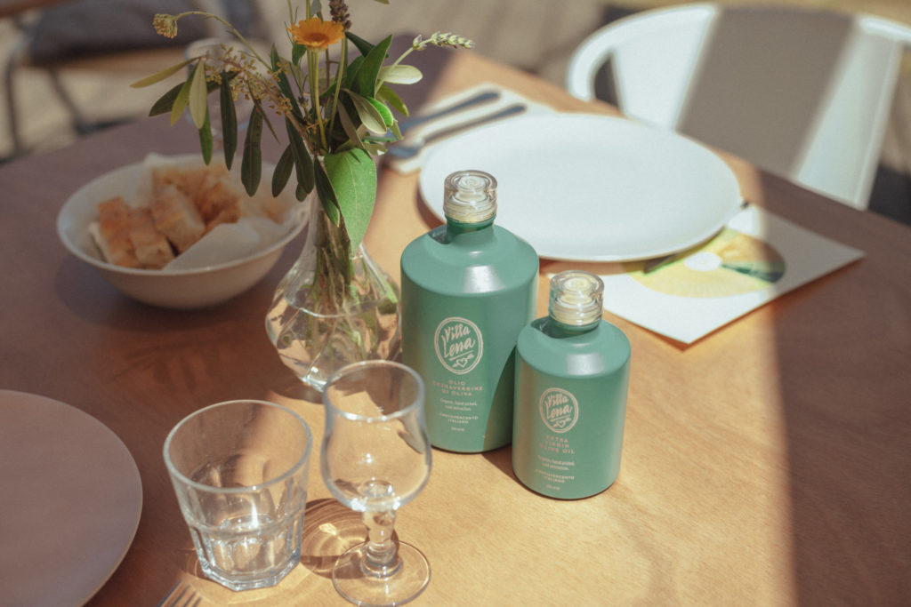 Elien Jansen Villa Lena olive oil table setting